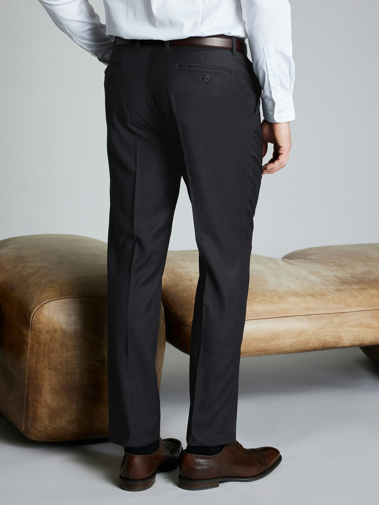 Naples Casual Suit Pants Men's Summer Draping High Waist Straight-Leg Pants  Korean-Style Slim-Fit Business Non-Iron Suit Pants | Lazada