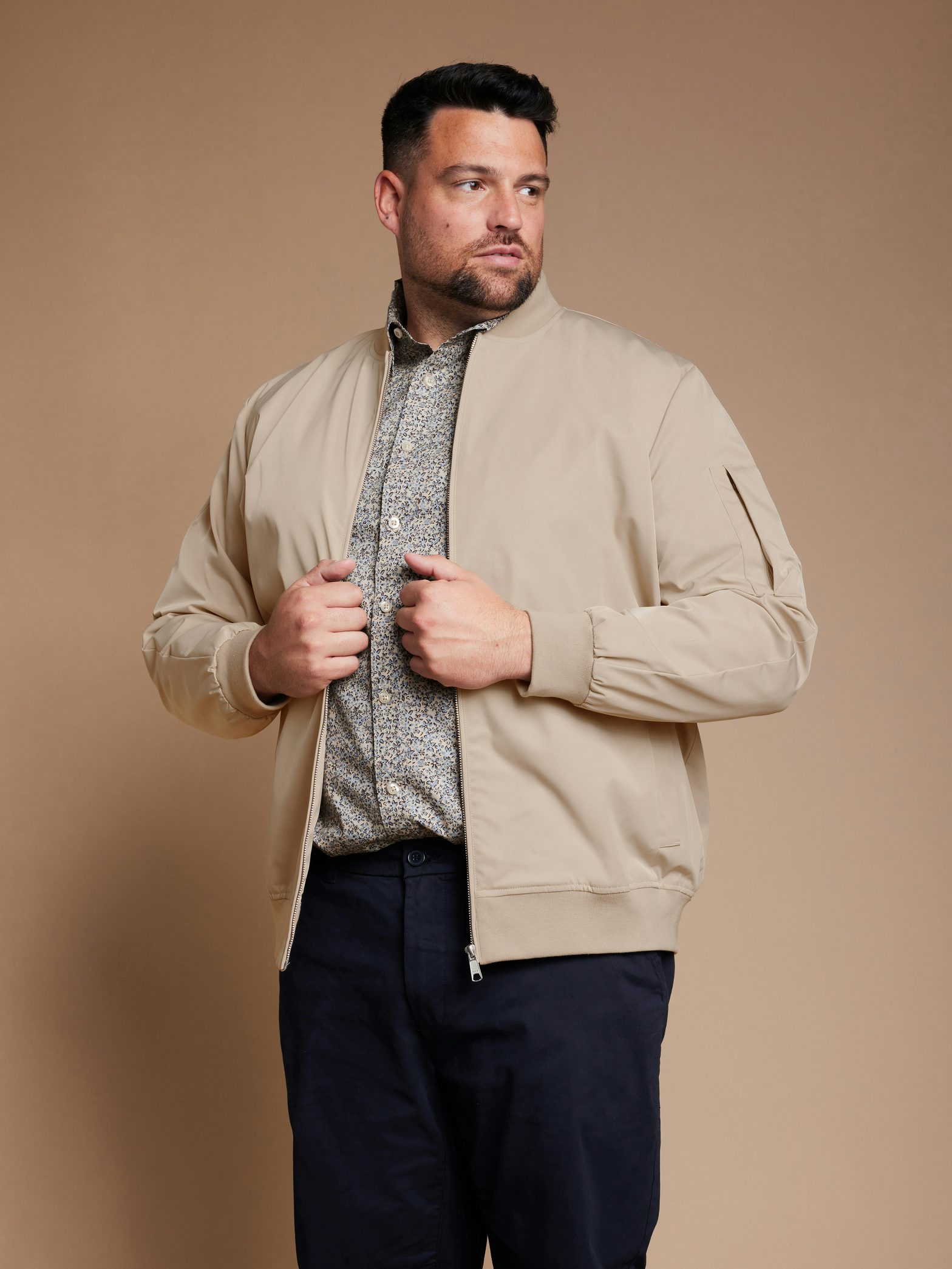 Buy Grey & Black Jackets & Coats for Men by Cantabil Online | Ajio.com